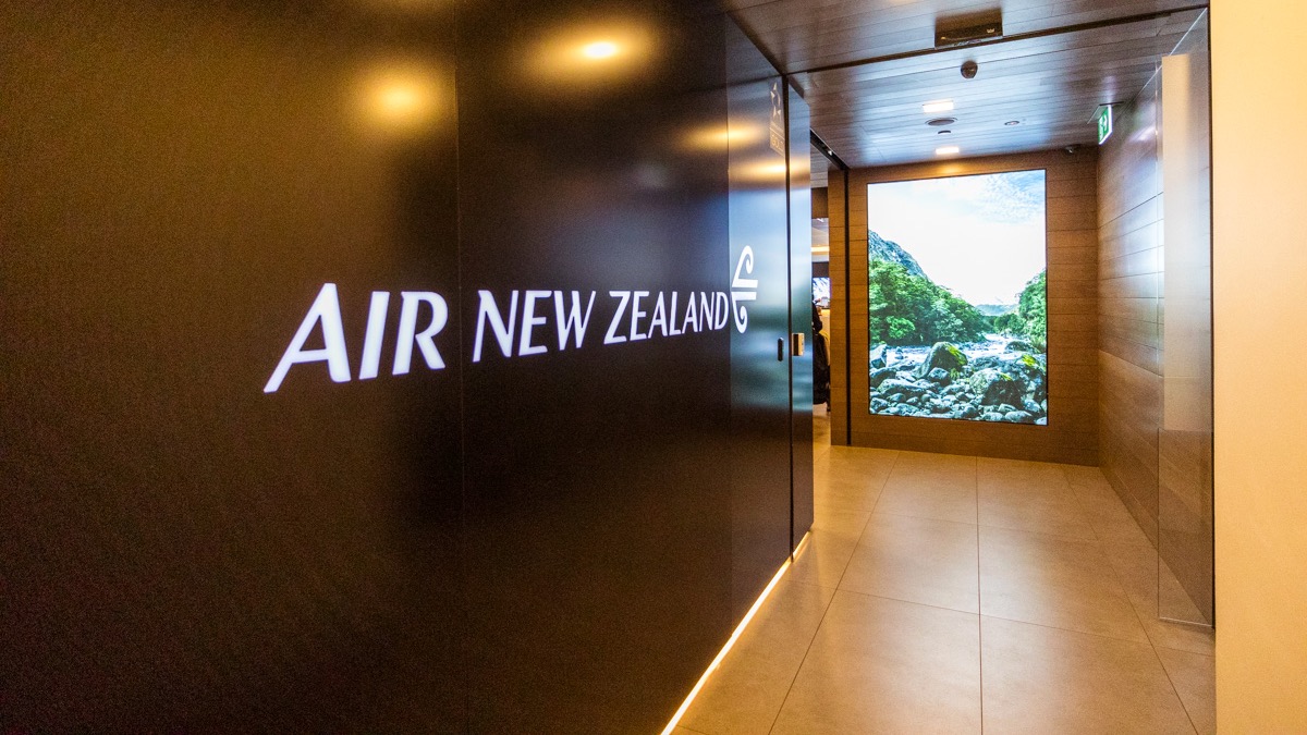 Air New Zealand Lounge Queenstown