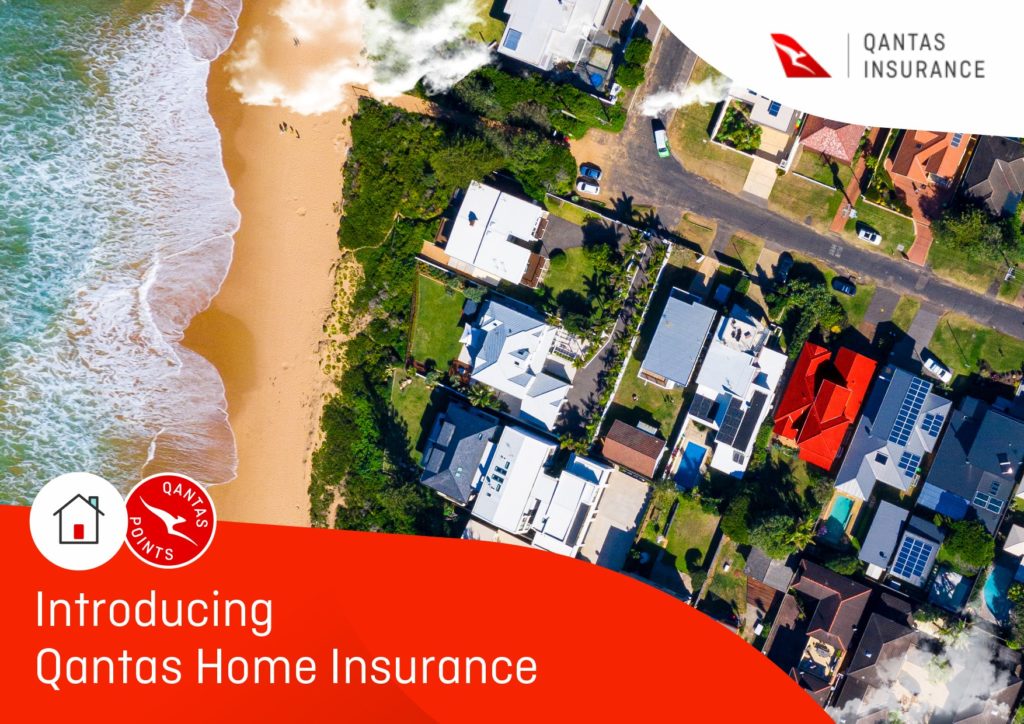Qantas Home Insurance banner