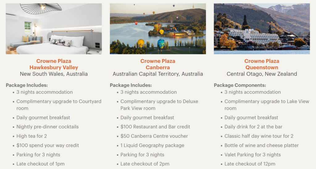 IHG Packages