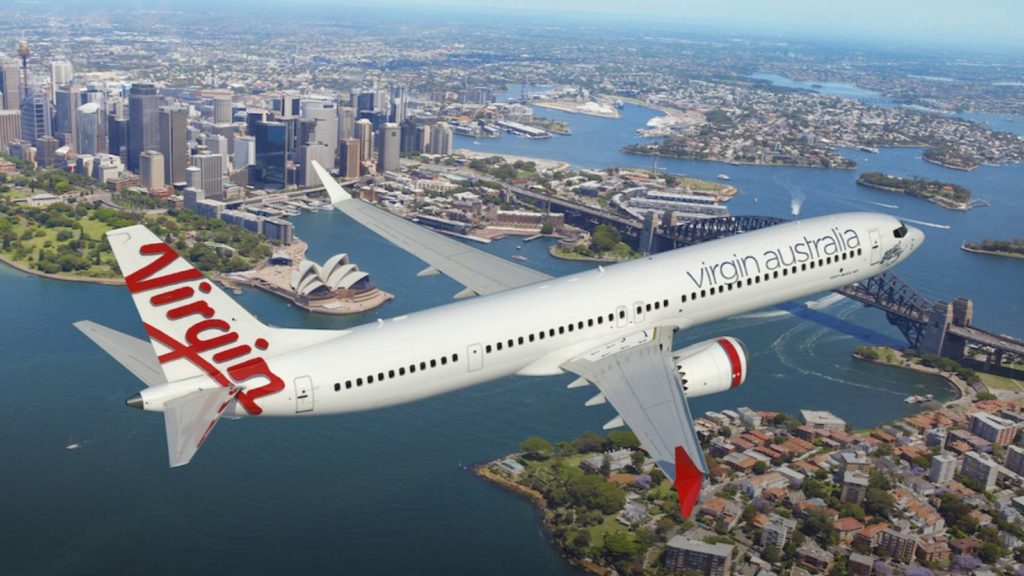 Virgin Australia Boeing 737 MAX 10 render