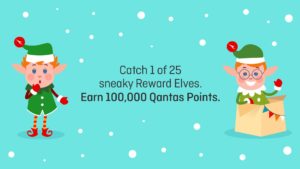 Win 100,000 Qantas Points by finding a hidden Reward Elf