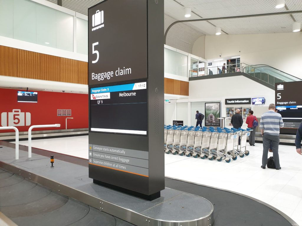 T3 Baggage Claim Perth Airport