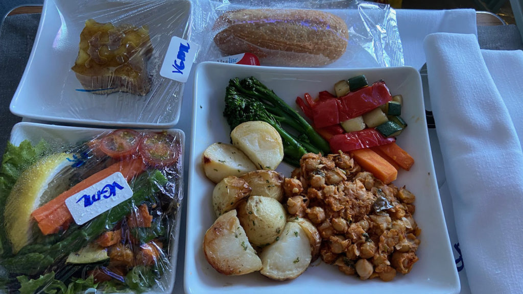 American Airlines Meal Service