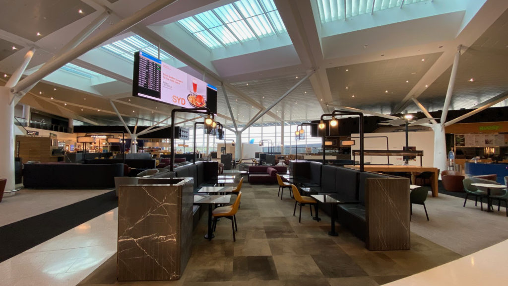 Sydney Airport Dining Area