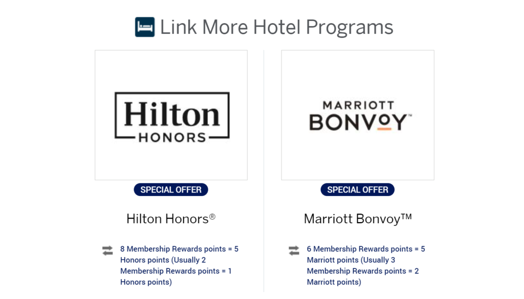 Membership Rewards Bonvoy bonus