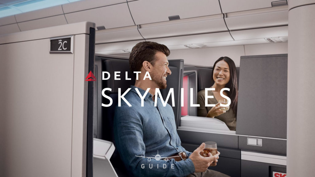 Passengers flying in Delta One Suites