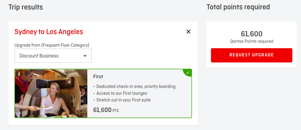 Qantas Points Calculator Upgrade