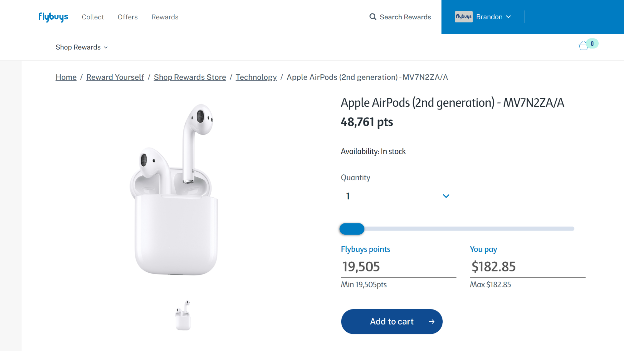 Apple Airpods Flybuys Rewards - Point Hacks