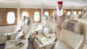 Emirates unveils sleek new Premium Economy cabin on its Airbus A380