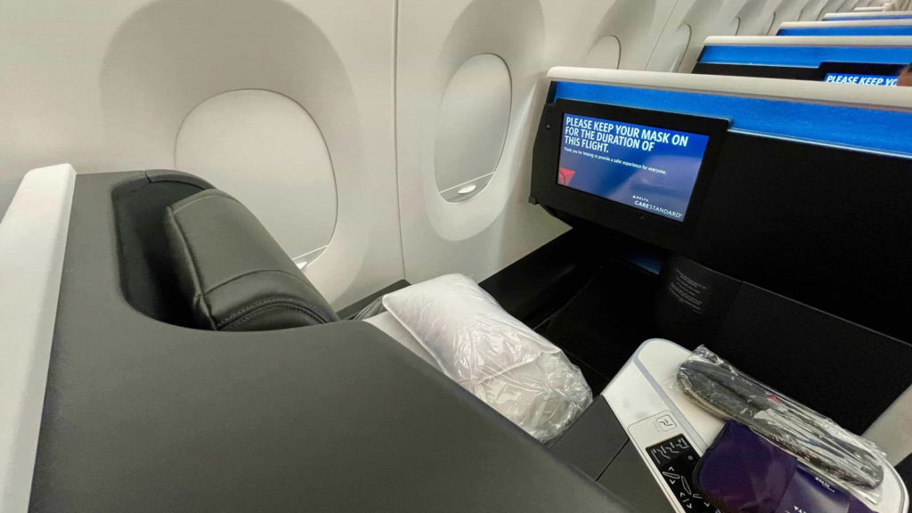 Delta One A350 Suite window