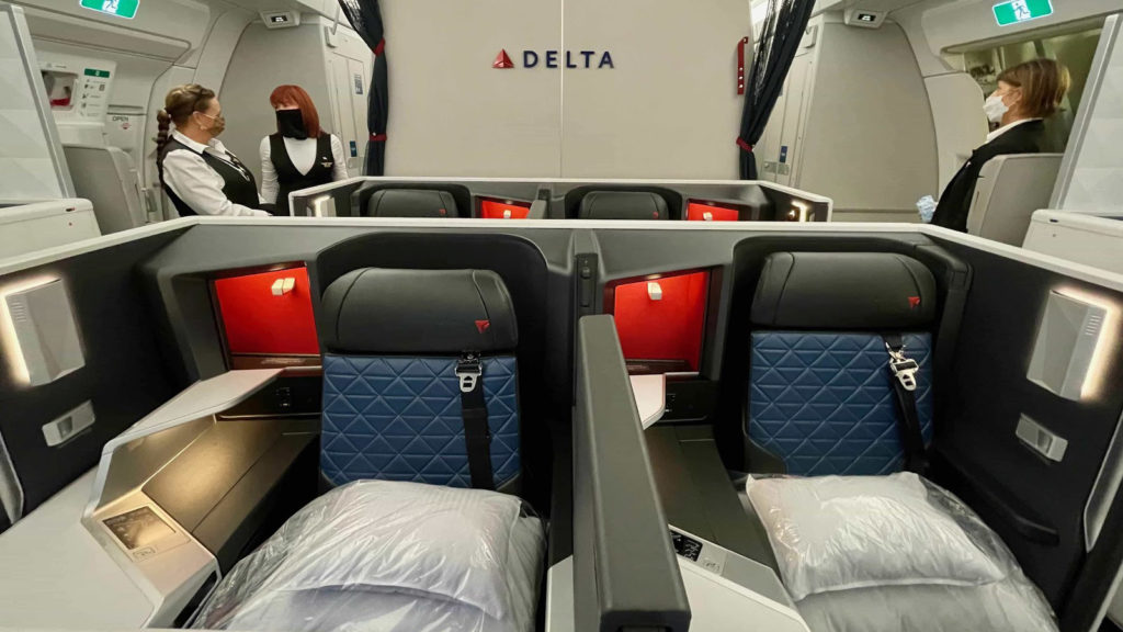 Delta airbus 2024 a350 business class