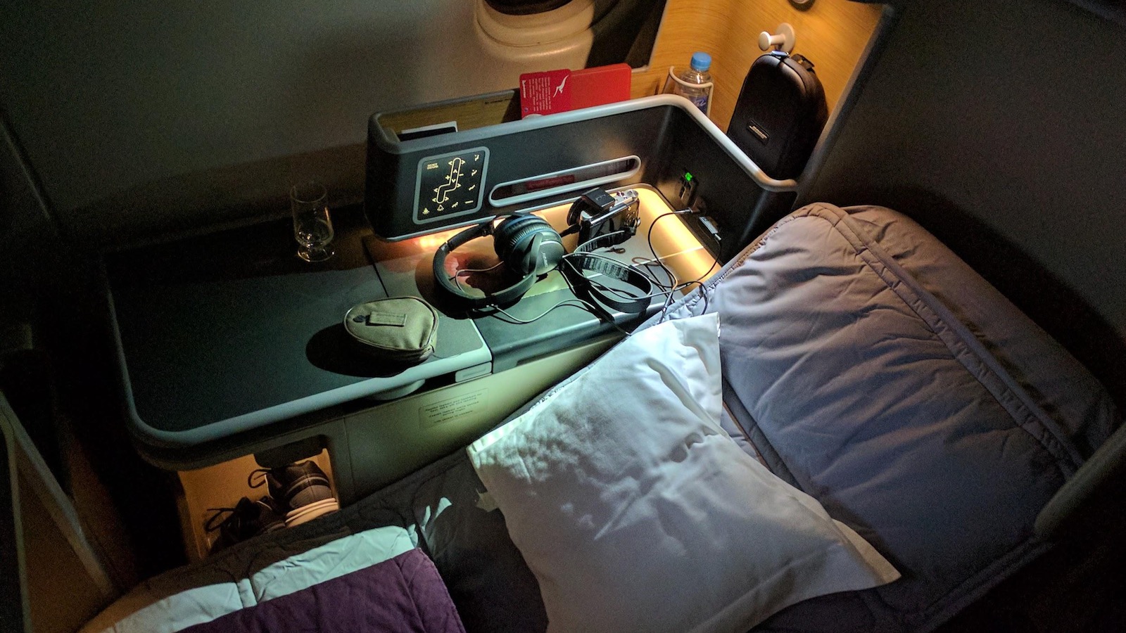 Qantas Business Class