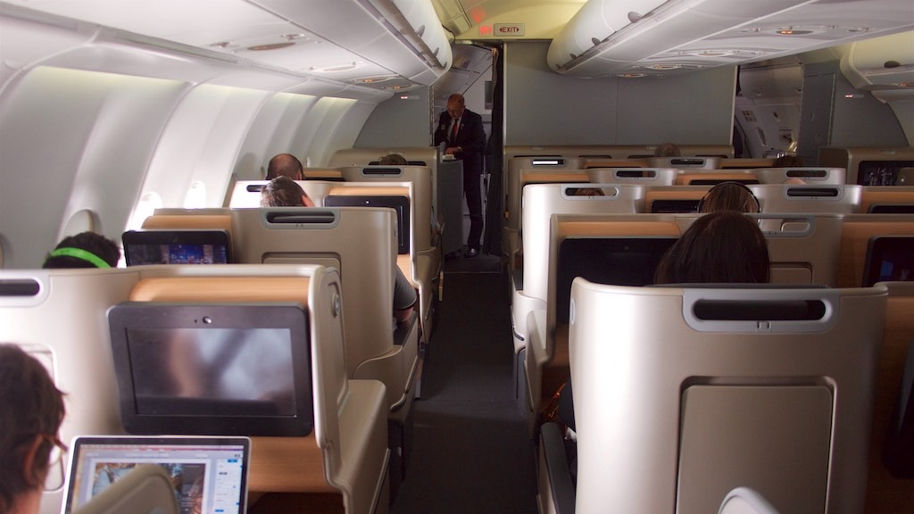 Qantas new A330 Domestic Business Class