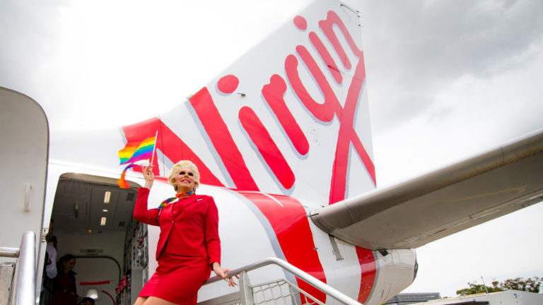 Virgin Australia Pride Flight