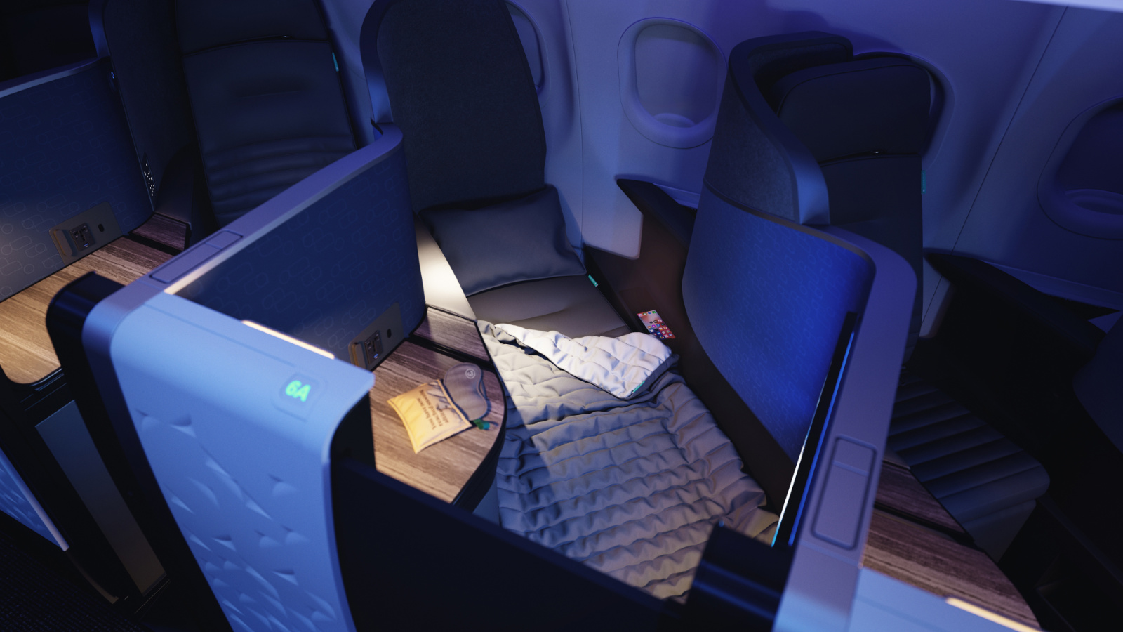 JetBlue Mint 2021 Seat Bed
