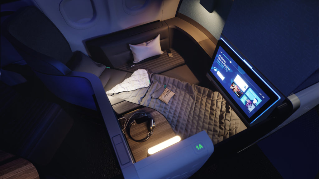 JetBlue Mint 2021 Suite Bed