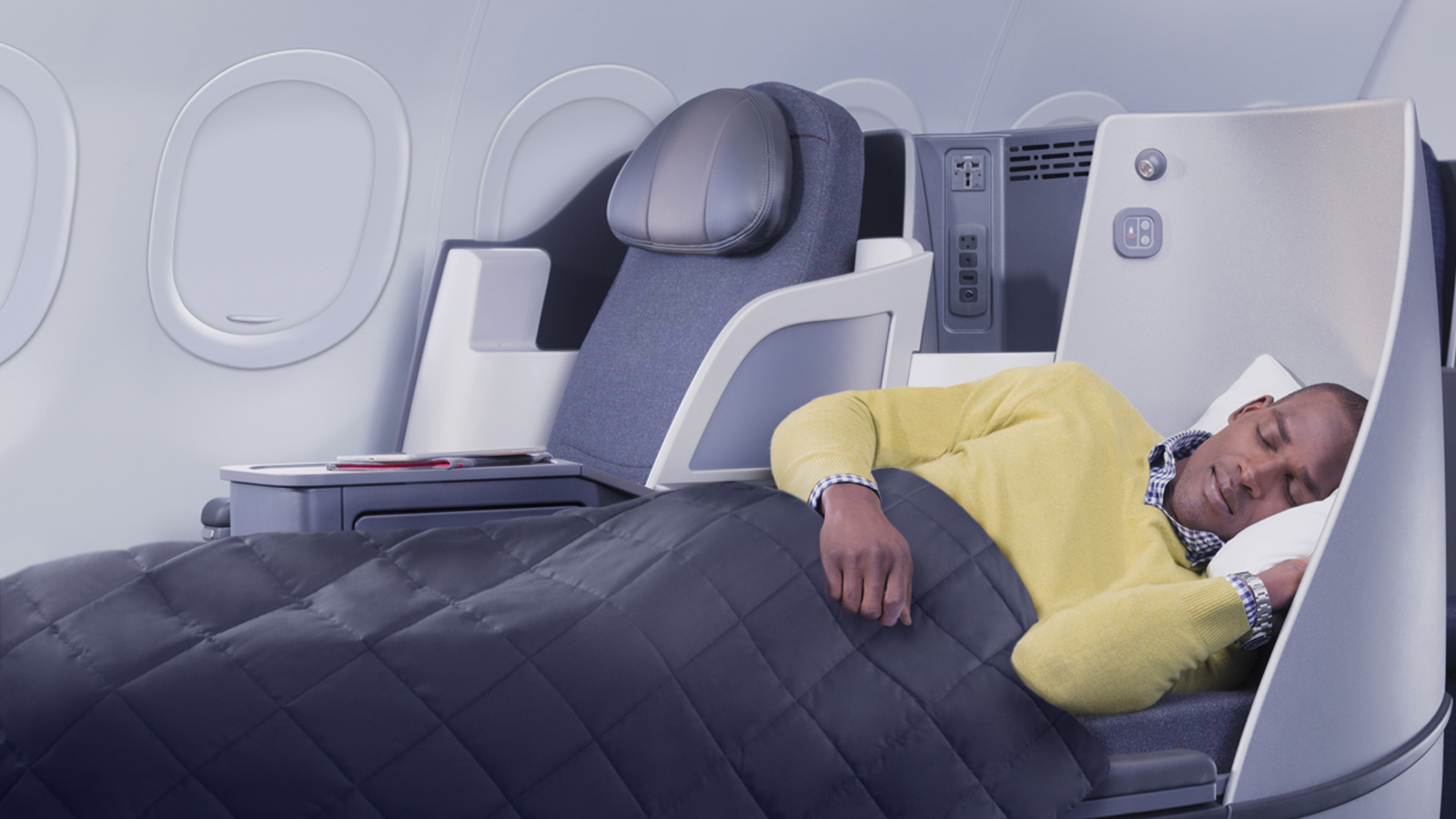 AA A321 Business Class