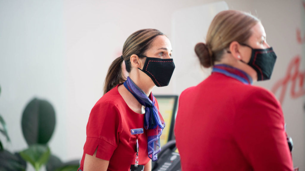 Virgin Australia Adelaide Lounge Launch crew