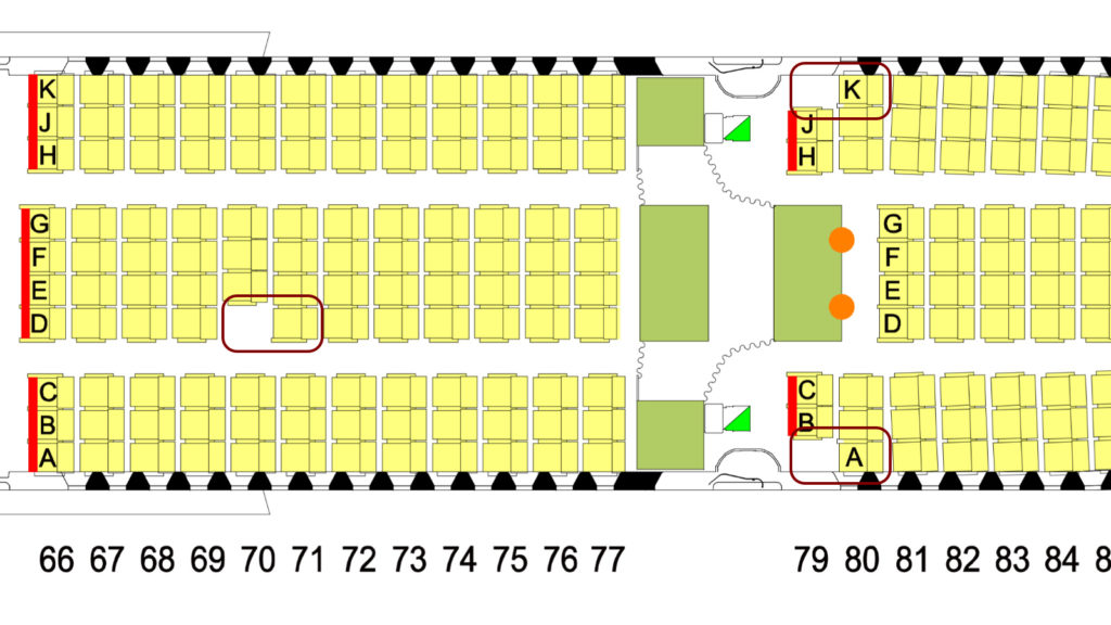 Qantas A380 Economy Extra Legroom