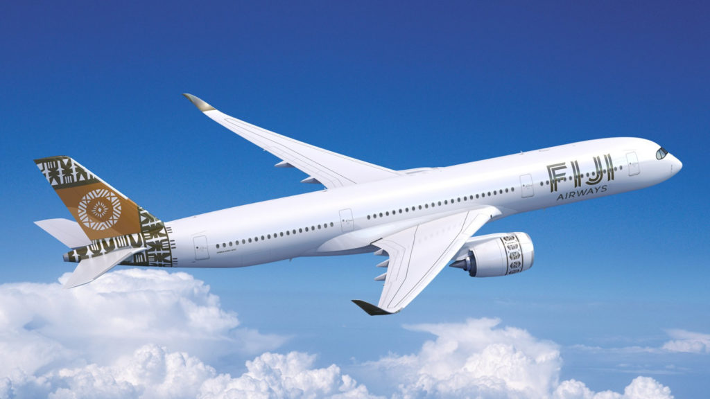 Fiji Airways A350 Render