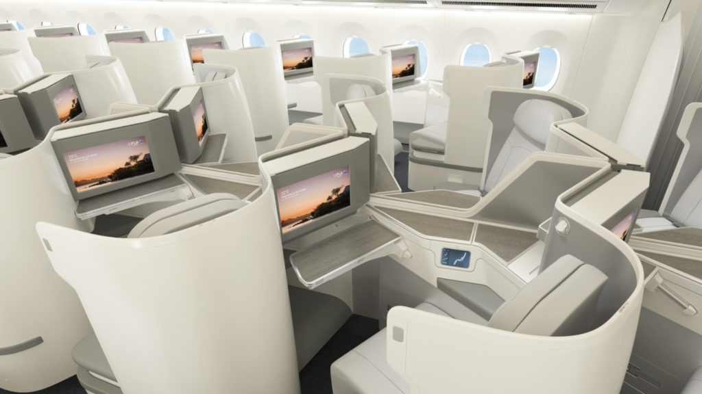 Fiji Airways A350 Interior Render