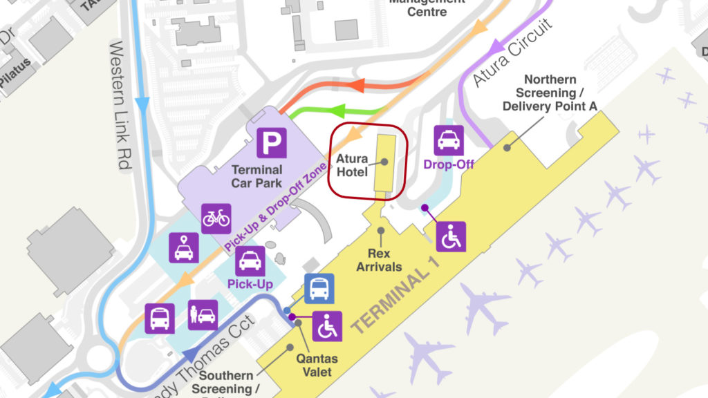 Atura Adelaide Hotel Location