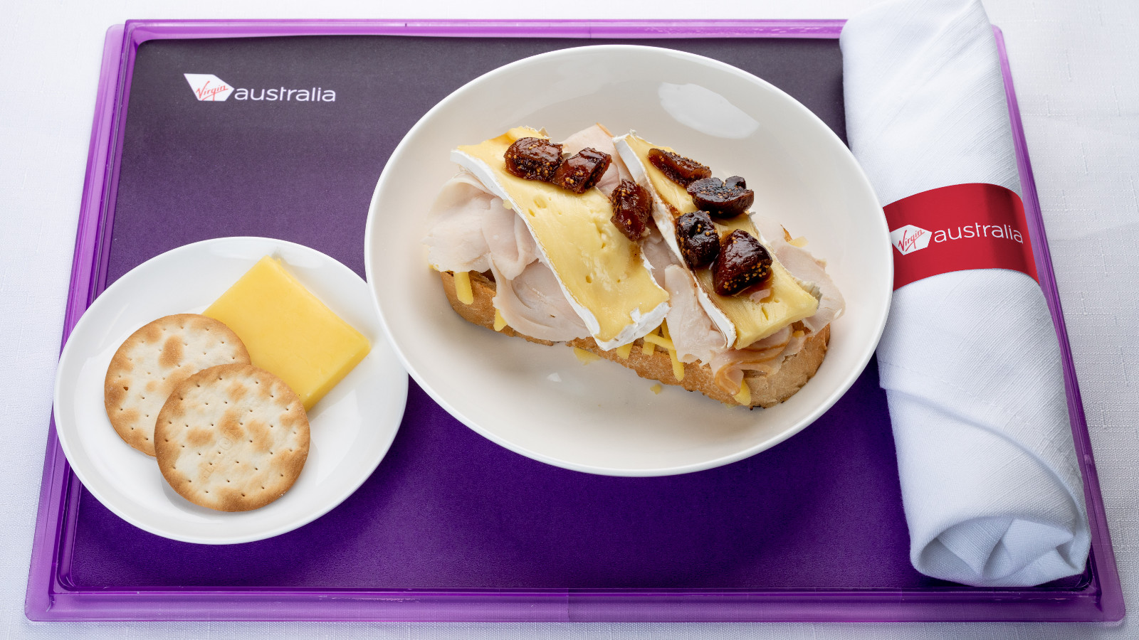 Virgin Australia Business Class Turkey Melt