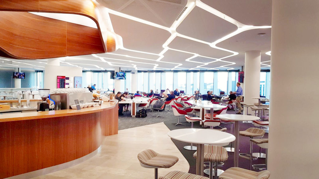 Virgin Perth Lounge Overview