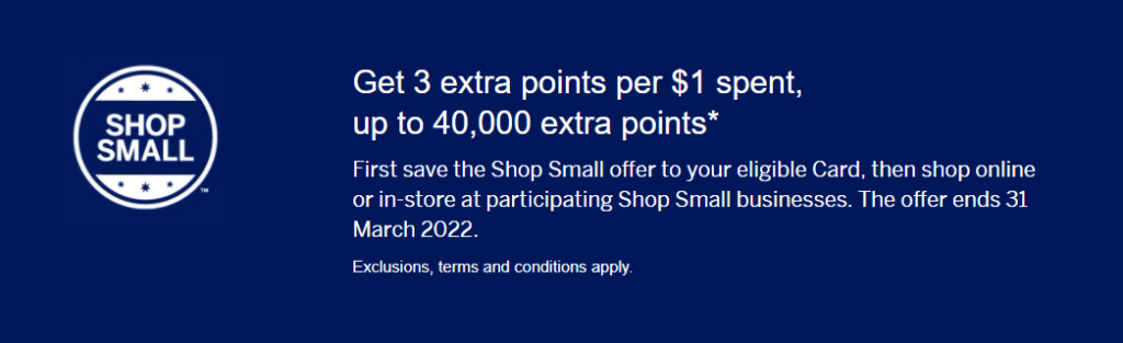 Amex Shop Small 2021