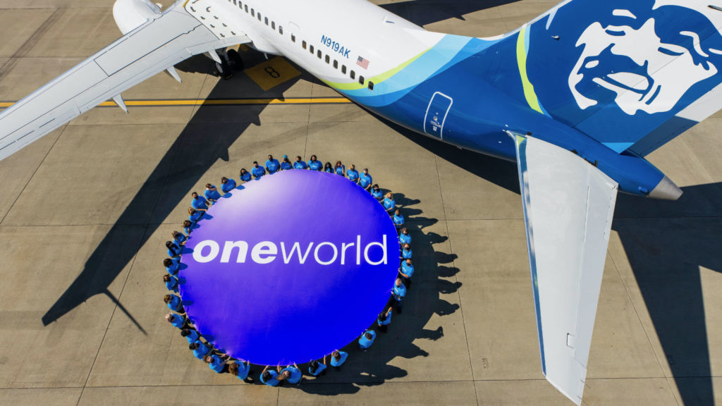 Alaska Airlines oneworld launch