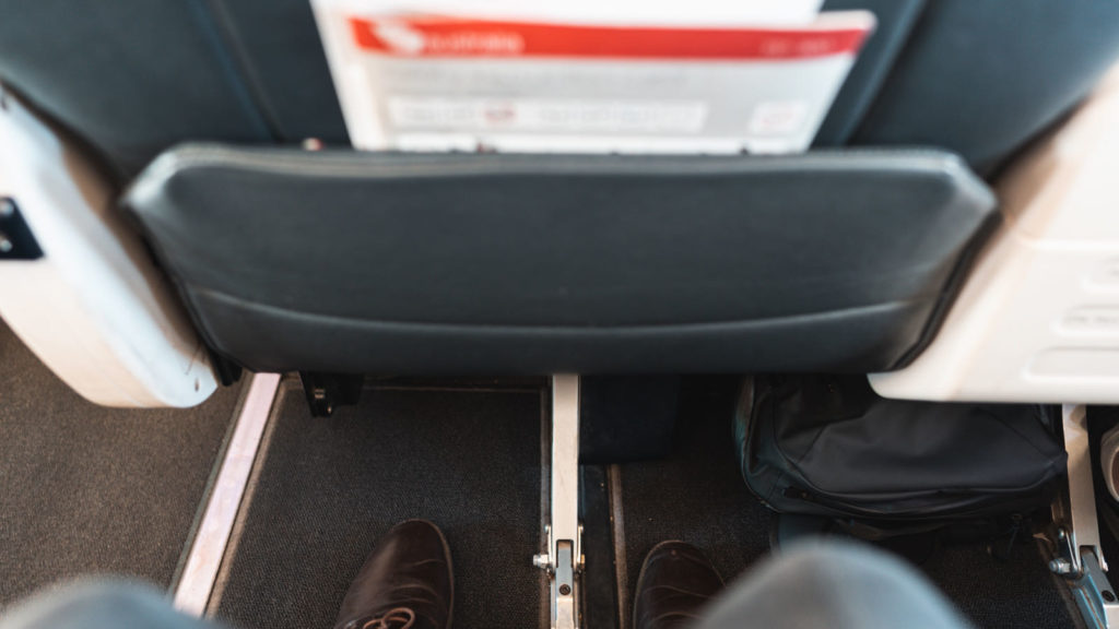 Virgin Australia 737 Business Class legroom