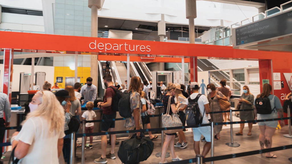 Virgin Australia Departure Gate