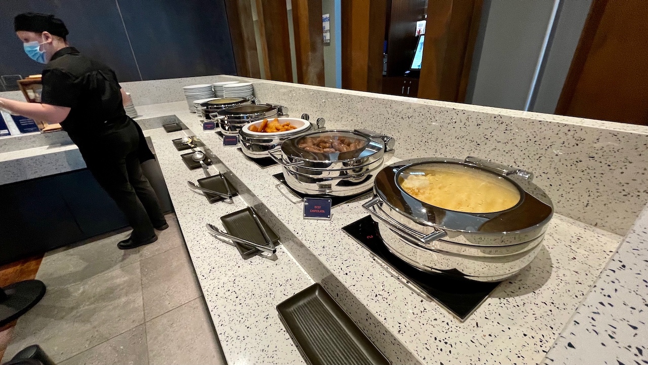 Holiday Inn Express Newcastle buffet