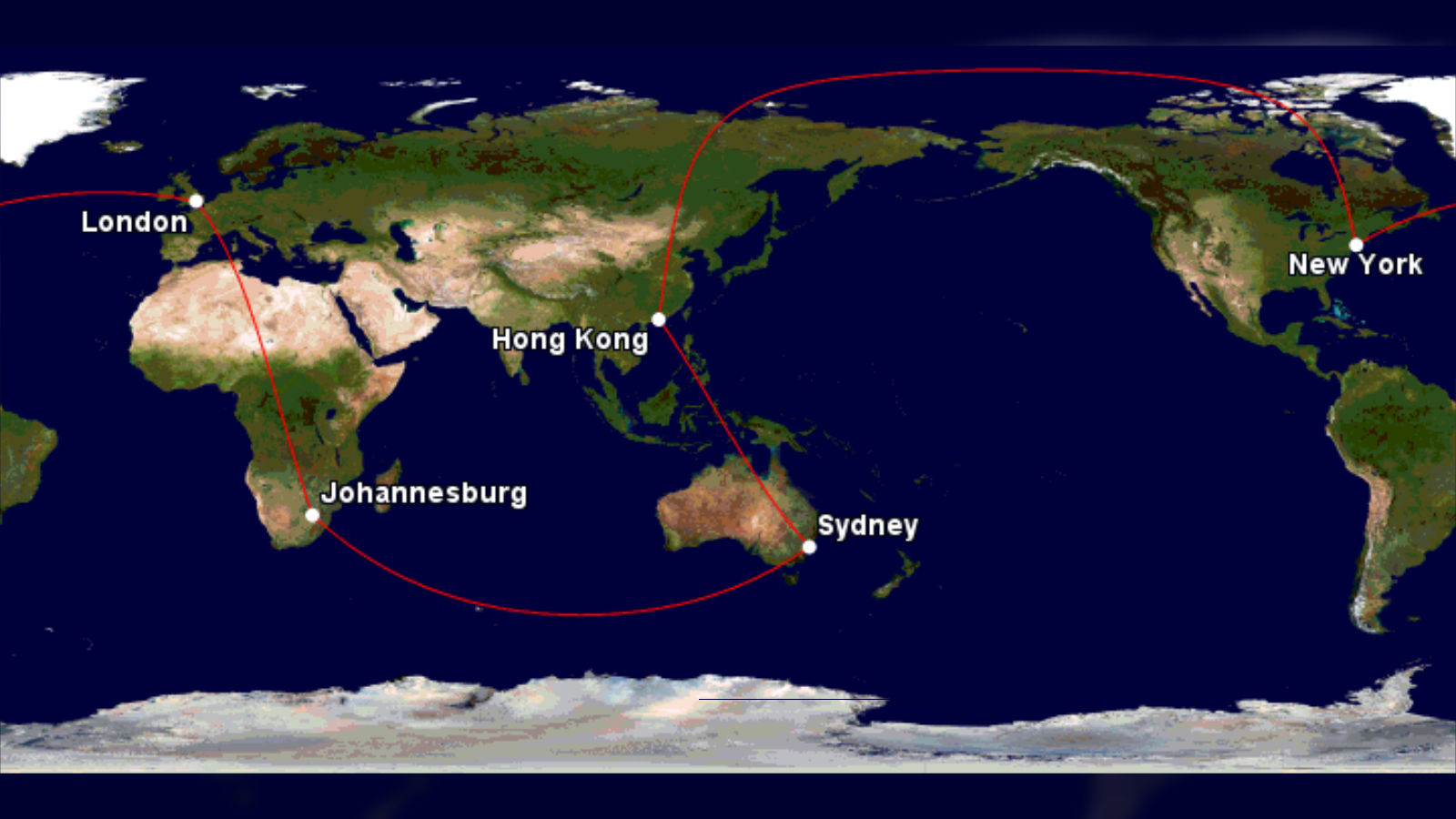 Qantas oneworld Classic Reward Example 1