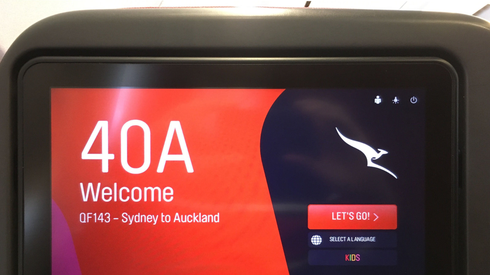 Qantas A330 Sydney to Auckland Economy