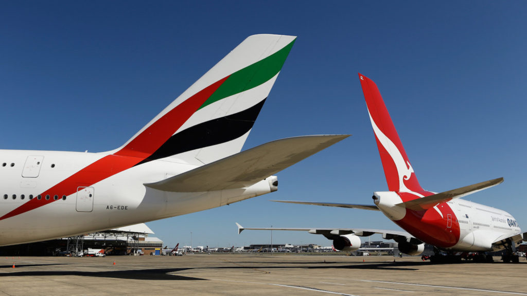 Qantas Emirates Planes Point Hacks