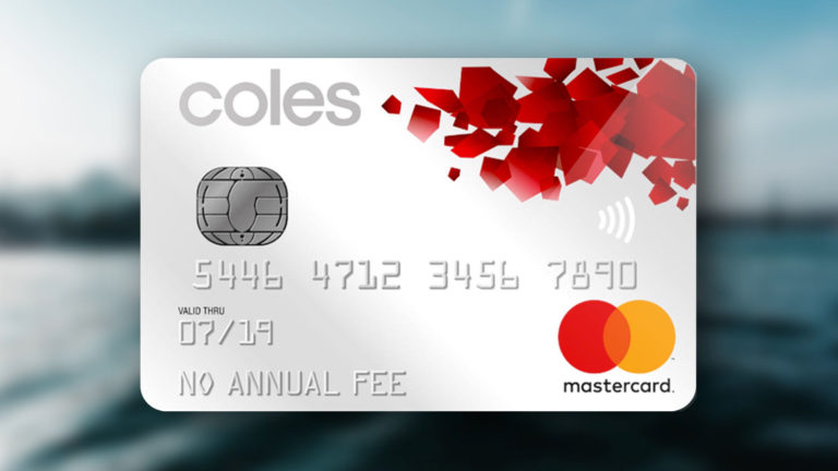 Coles No Annual Fee Mastercard