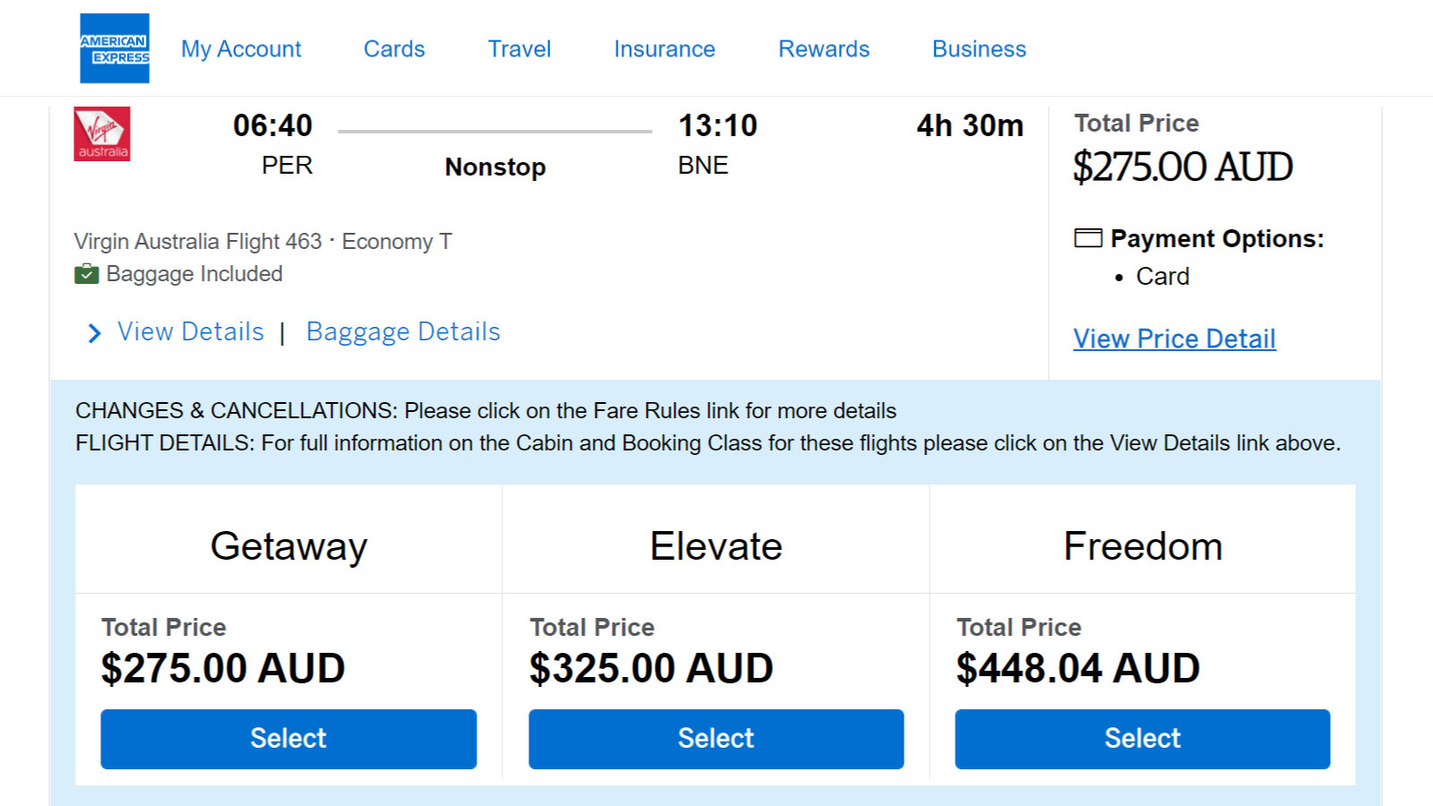 american express travel australia email