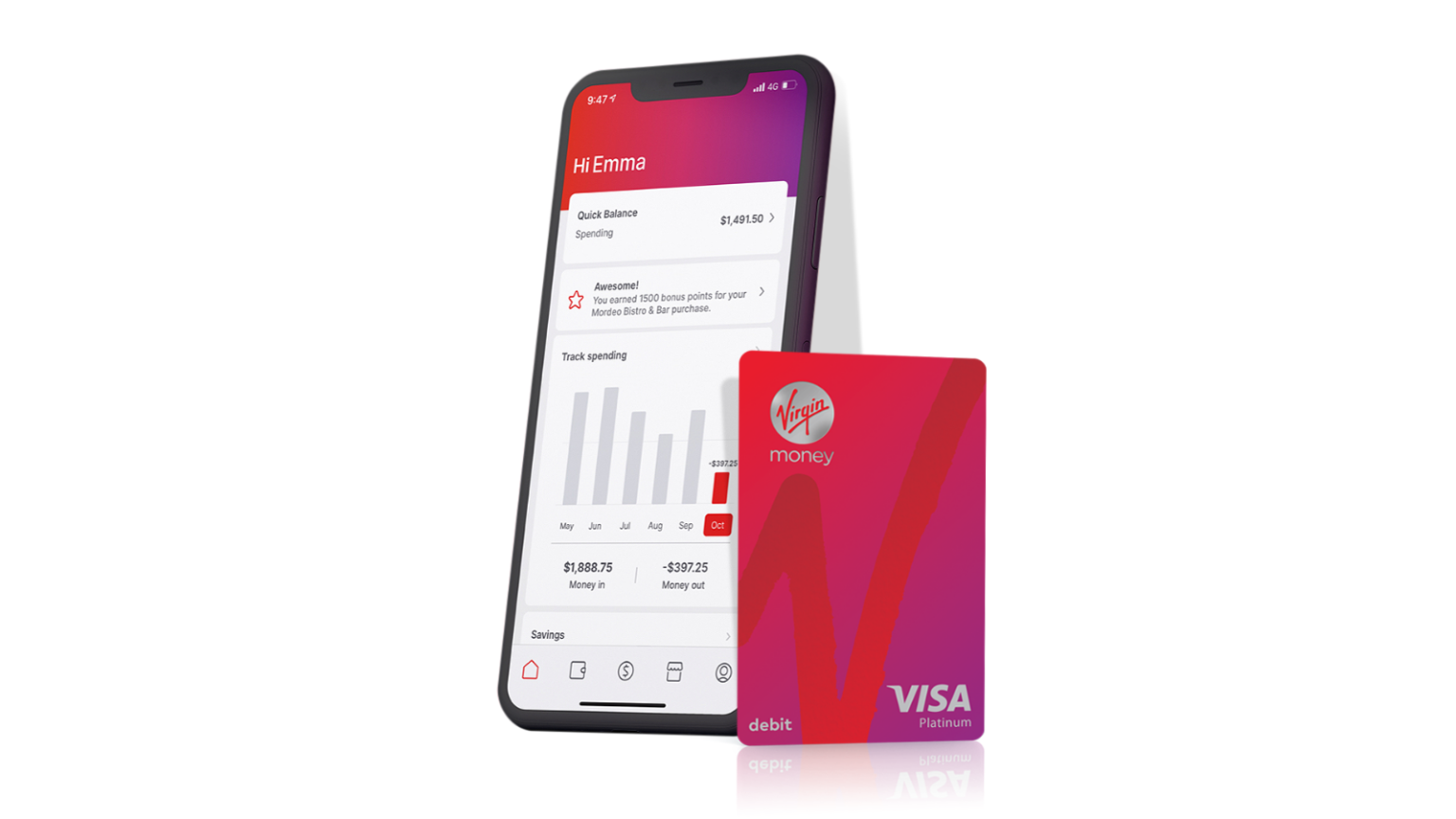 Start earning rewards on your everyday account with new products and rewards program from Virgin Start earning rewards on your everyday account with new products and rewards program from Virgin