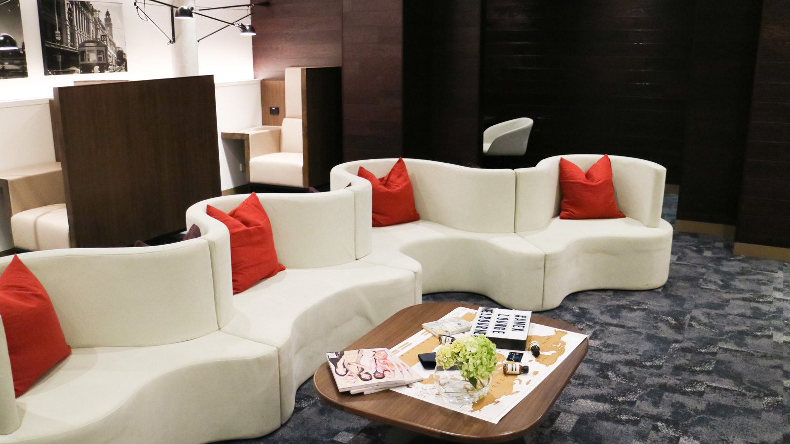 Amex Melbourne Lounge sofas