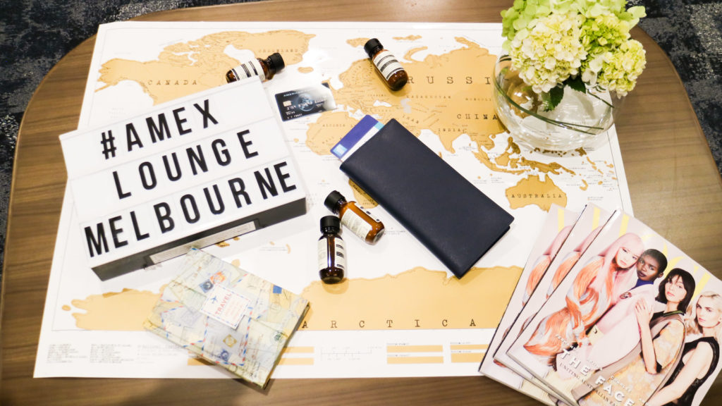 Amex Melbourne Lounge map