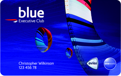 British Airways Executive Club Blue