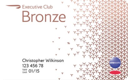 British Airways Executive Club Bronze