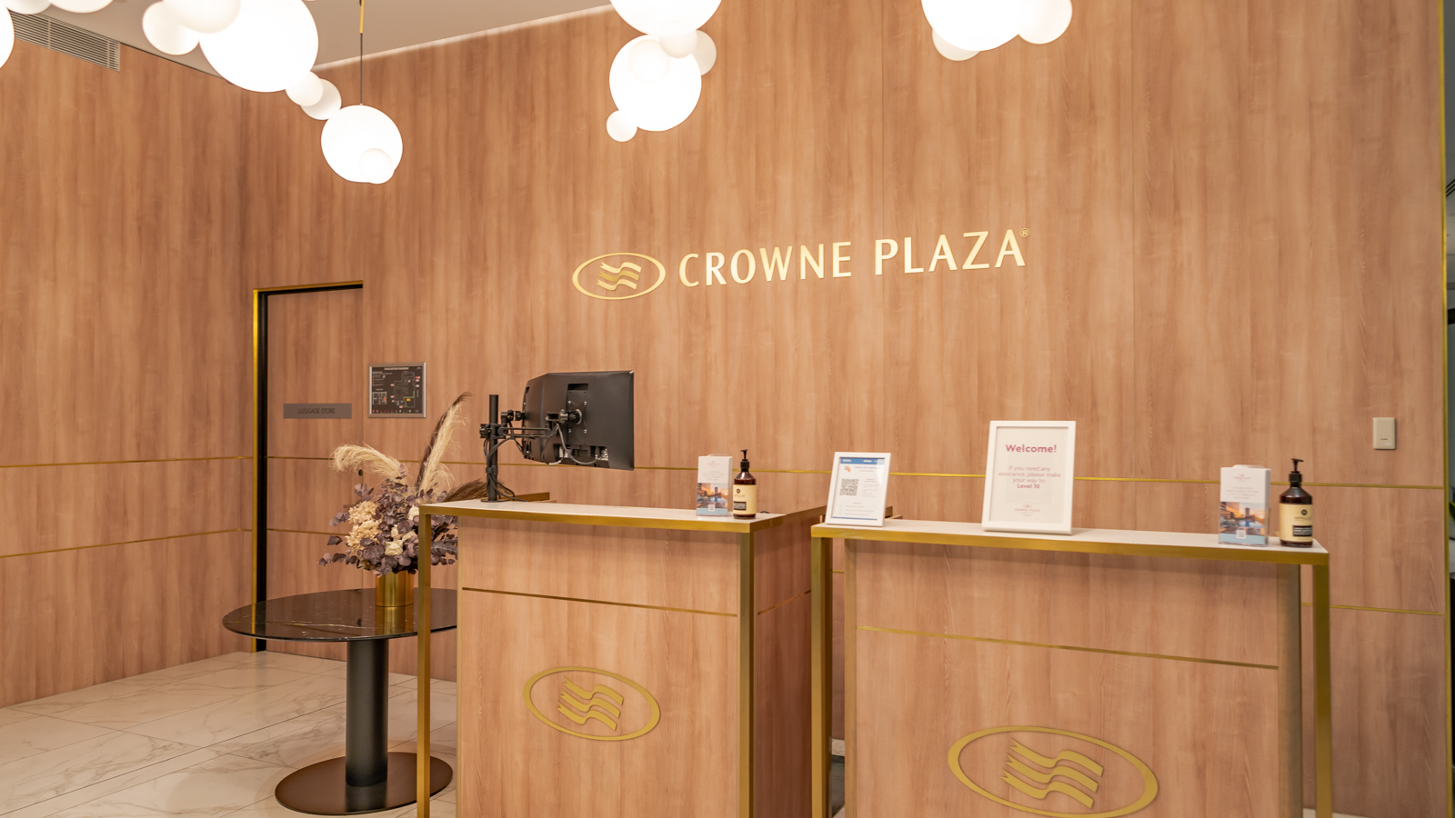 Crowne Plaza Adelaide ground floor reception