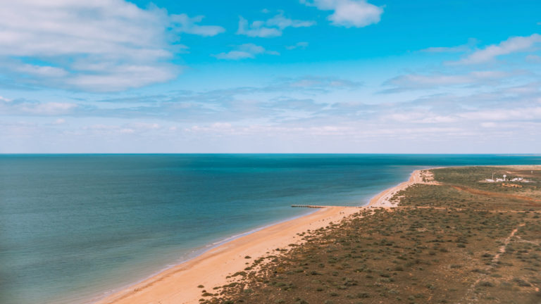 Exmouth shoreline