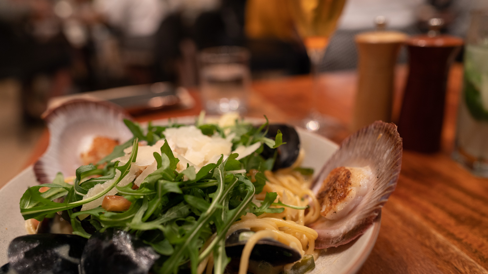 Seafood Spaghetti at Whalers