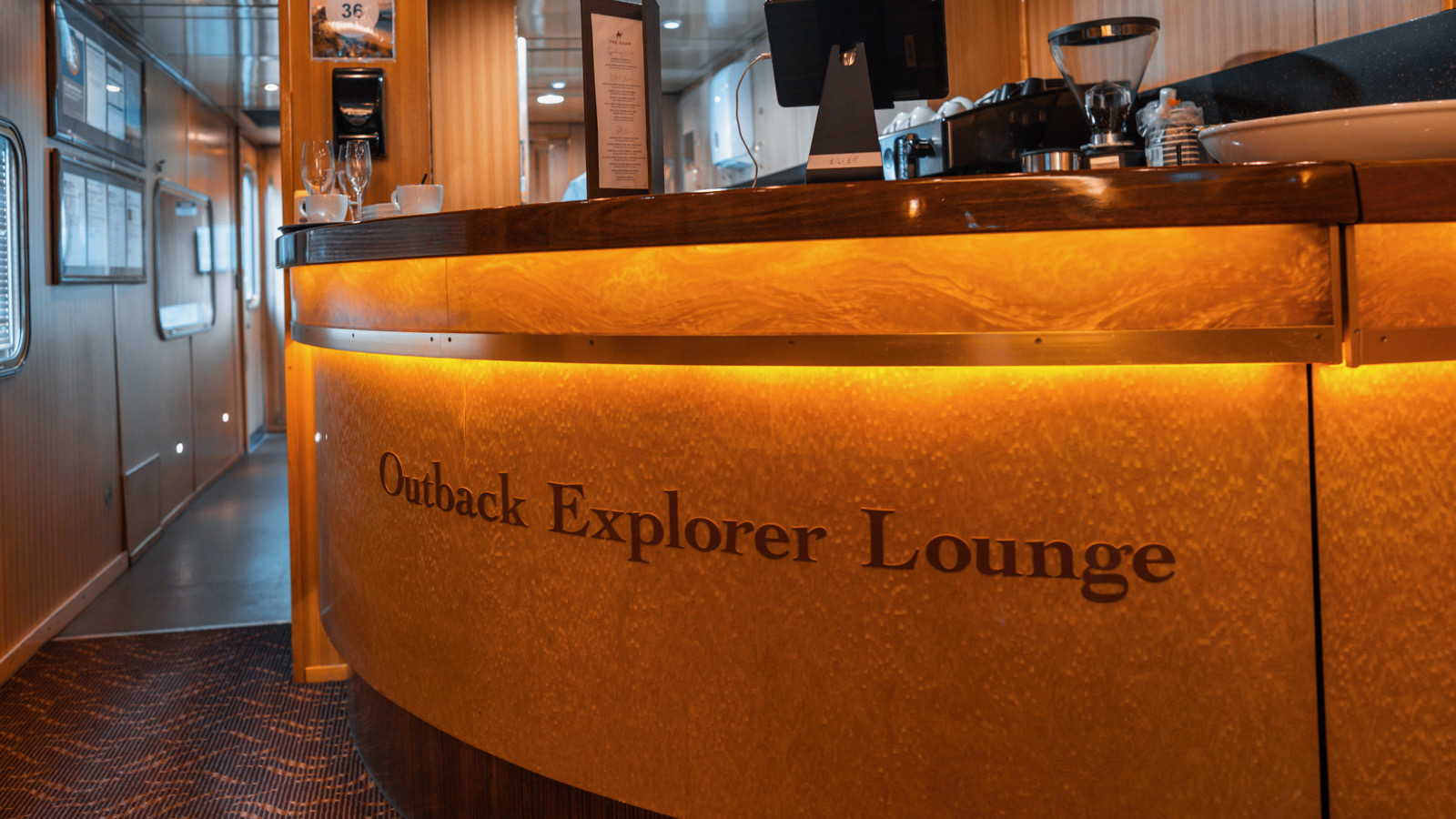 The Ghan Outback Explorer Lounge