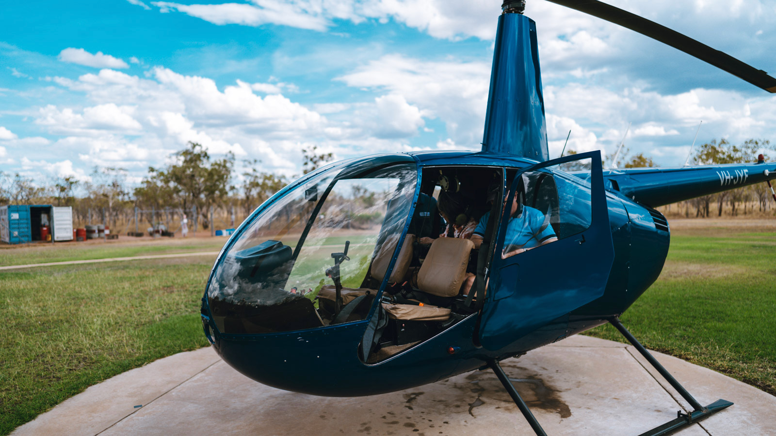 The Ghan Nitmiluk Gorge helicopter flight