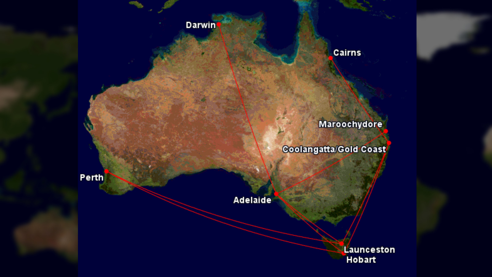 Virgin Australia Flight Map A Guide To Virgin Australia's Latest Route Changes - Point Hacks