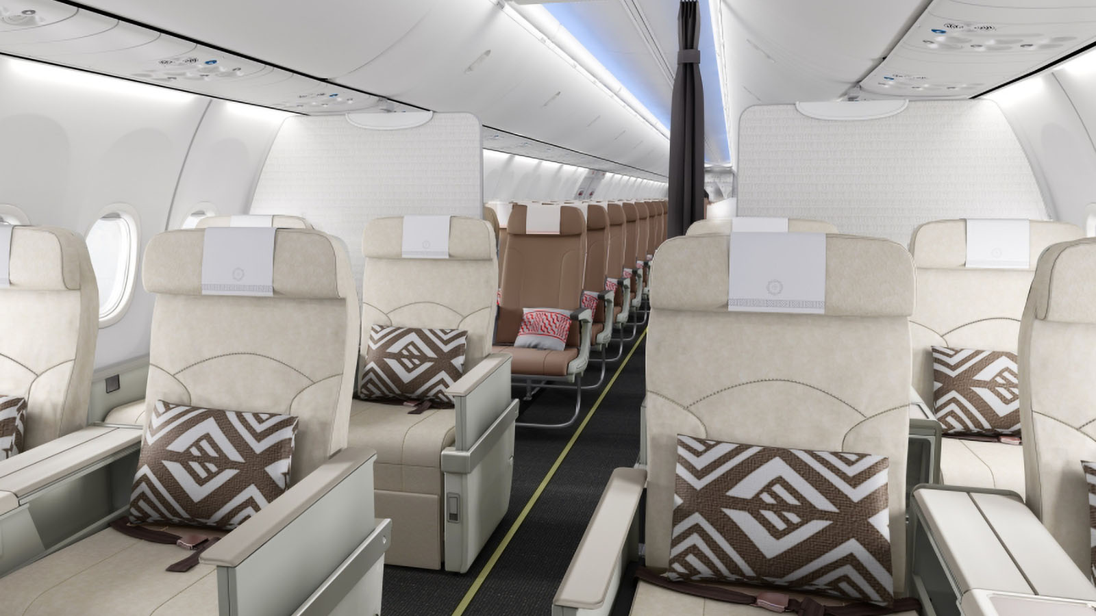 Fiji Airways Boeing 737-8 Business Class